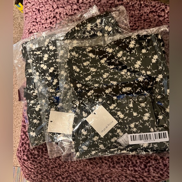 NWT Skylar Rose Maisel Strapless Ruffle Crop Top - Picture 8 of 8